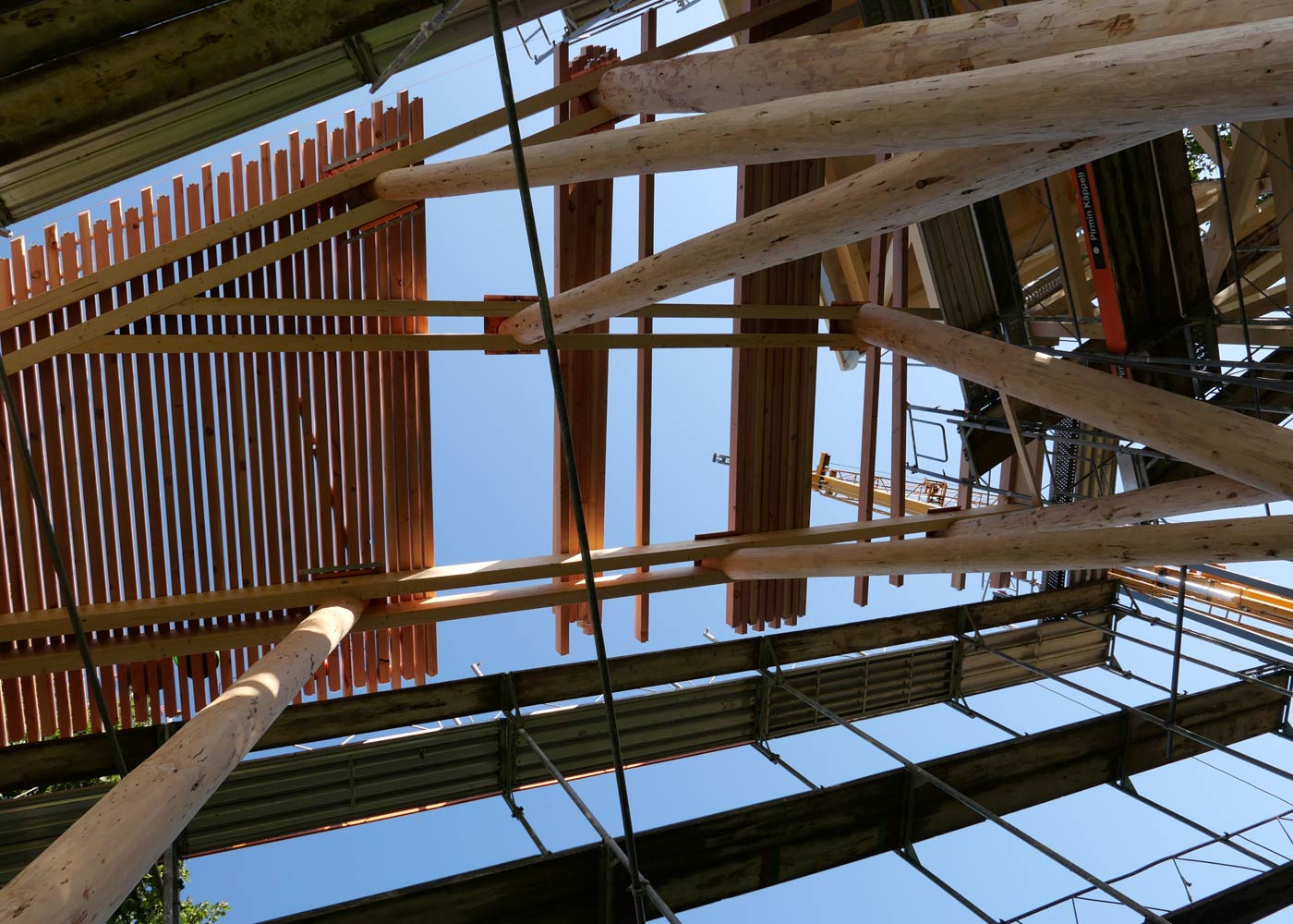 Die Entstehung des Turmes